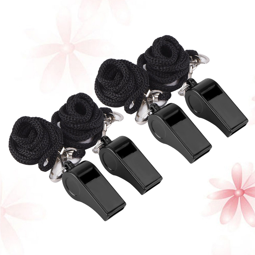 นกหวีดโลหะแข็งแรง 4 ชิ้น พร้อม - Emergency Whistle Loud บทวิจารณ์และราคา