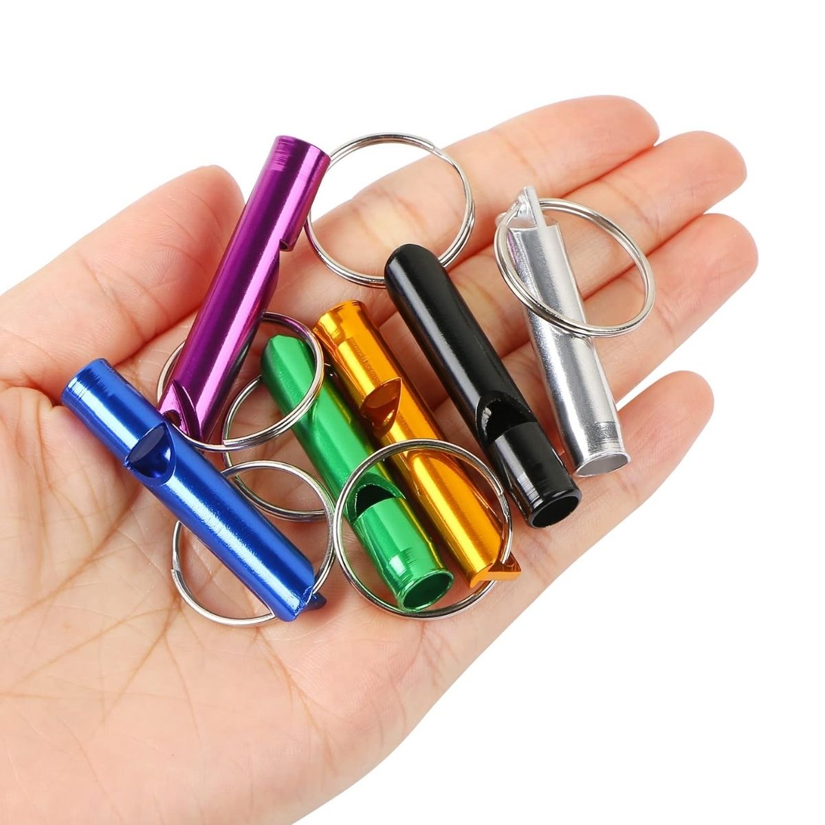 นกหวีดฉุกเฉิน 7 ชิ้น สีสุ่ม พร - Emergency Whistle Loud บทวิจารณ์และราคา