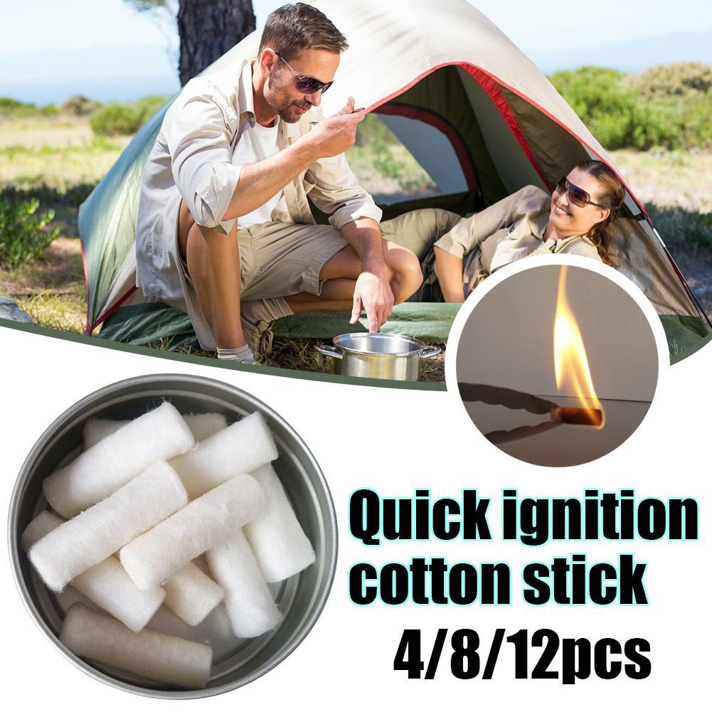 12pcs Outdoor Camping ขี้ผึ้งพ - Fire Starting Kit บทวิจารณ์และราคา