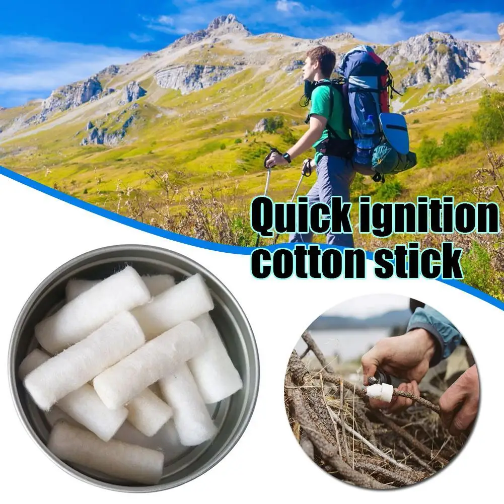 12pcs Outdoor Camping ขี้ผึ้งพ - Fire Starting Kit บทวิจารณ์และราคา