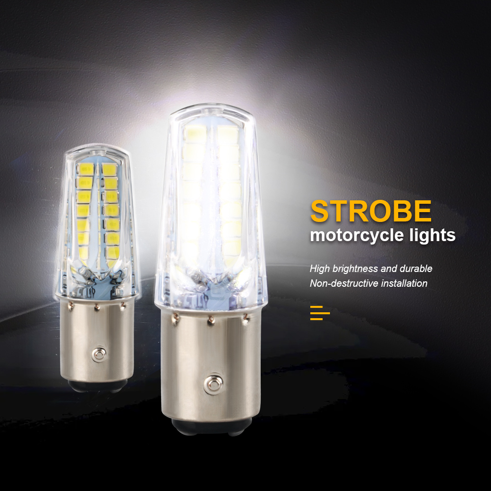 ไฟ LED รถจักรยานยนต์1ชิ้นหลอดไ - Sos Light Strobe บทวิจารณ์และราคา